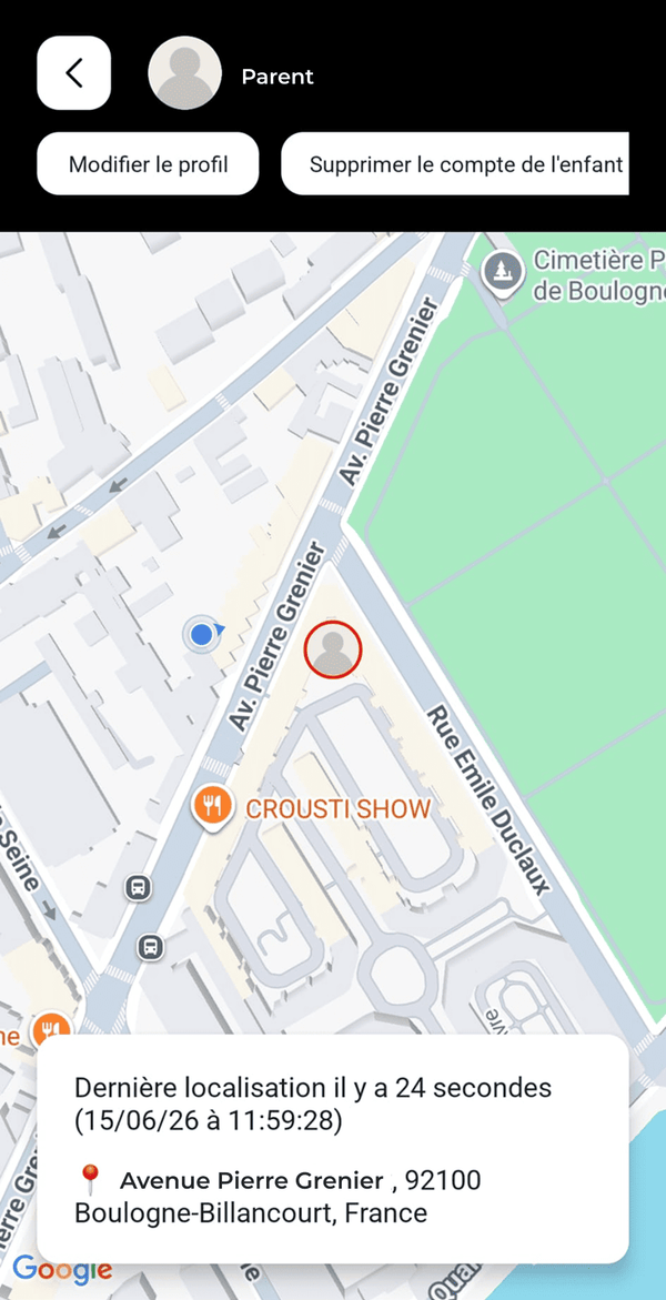 J'active la géolocalisation